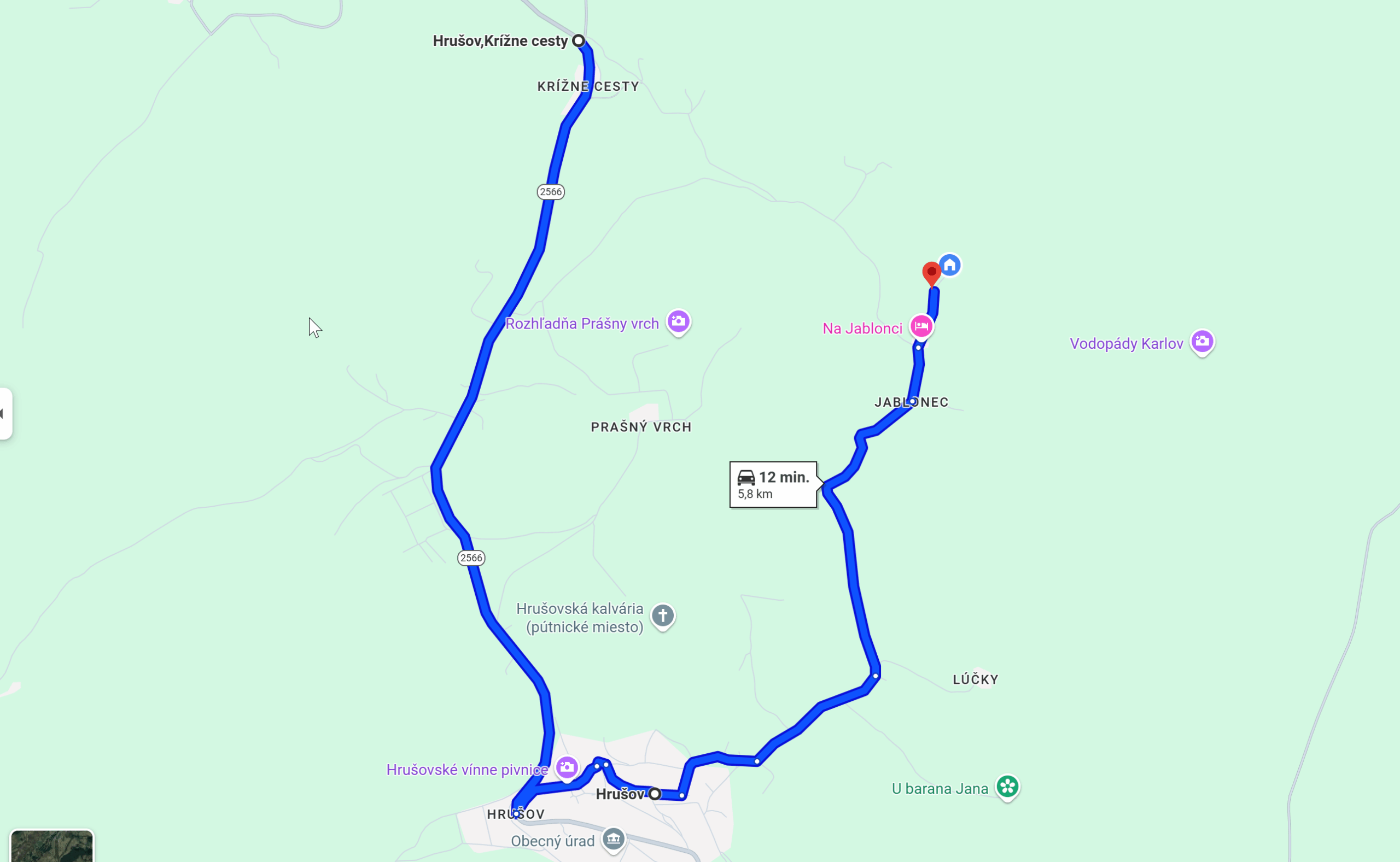 Kliknite pre detailnú mapu